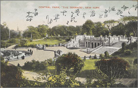 絵葉書：Central Park, 