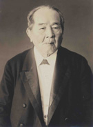 Shibusawa Eiichi in 1924,a year after the Great Kanto Earthquake