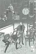 「諸工職業競 テヘフル椅子製造」細木年一　1897年