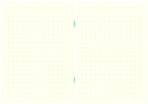 ノート 文様 (青)