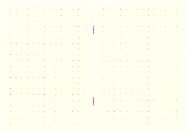 ノート 文様 (赤)