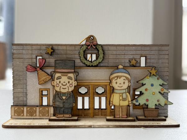 青淵文庫クリスマスオーナメント(男の子)